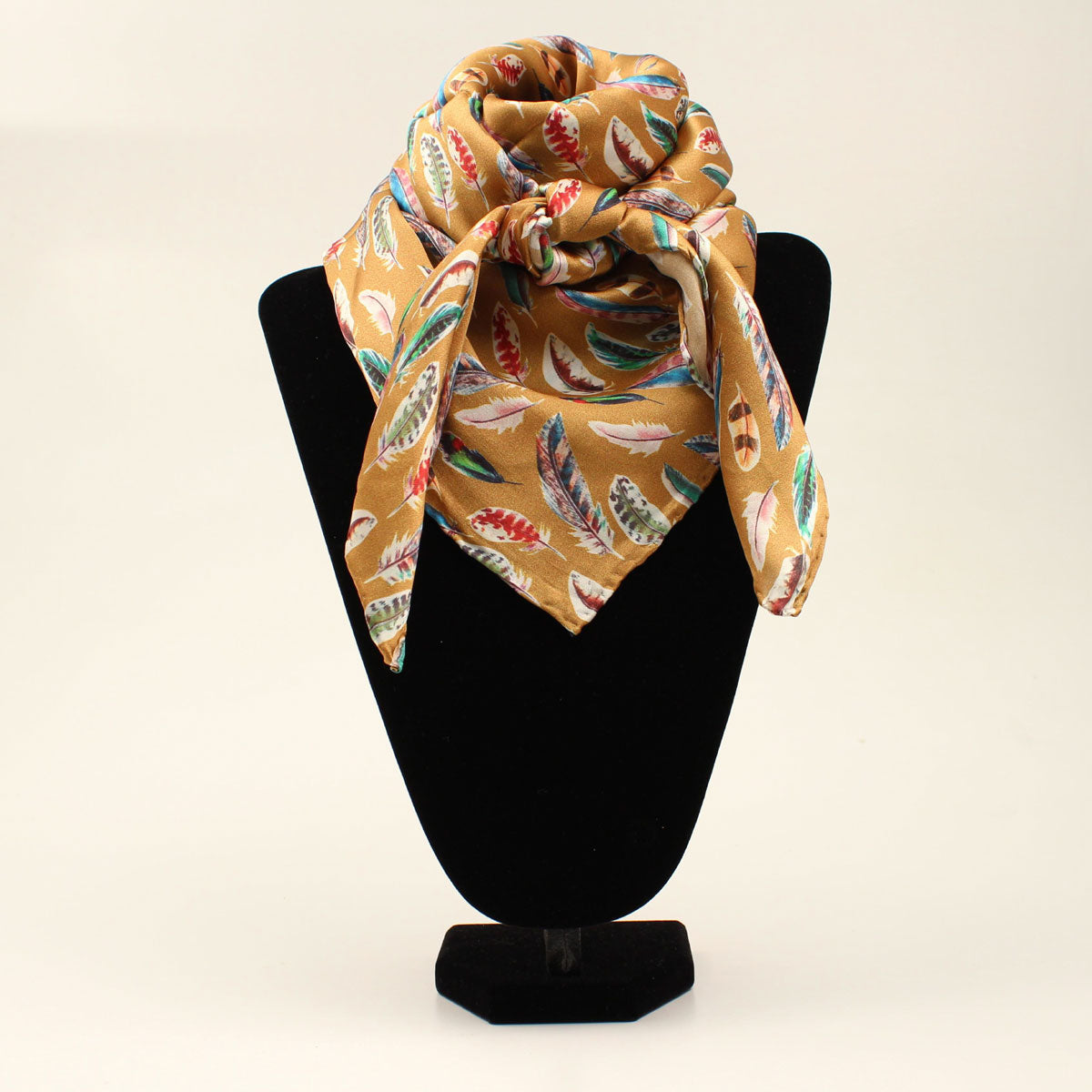 #0905435 Gold Feather Wild Rag