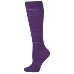 #0416516 Ladies OTC Purple Horse Socks