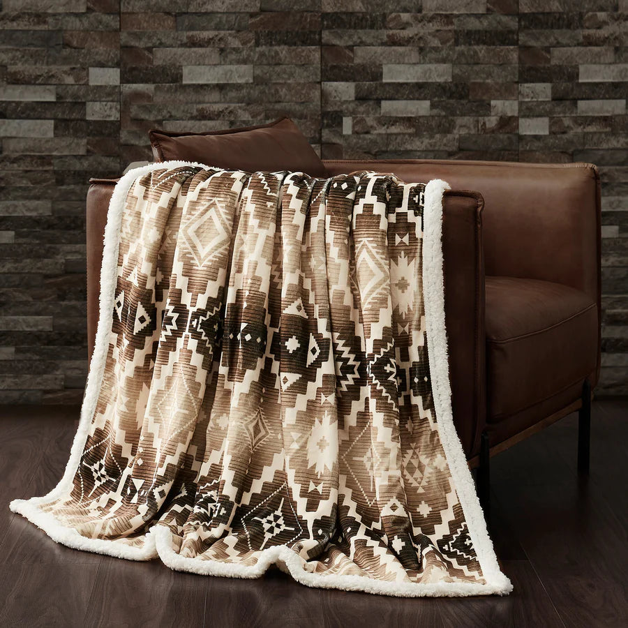 Campfire Sherpa Throw