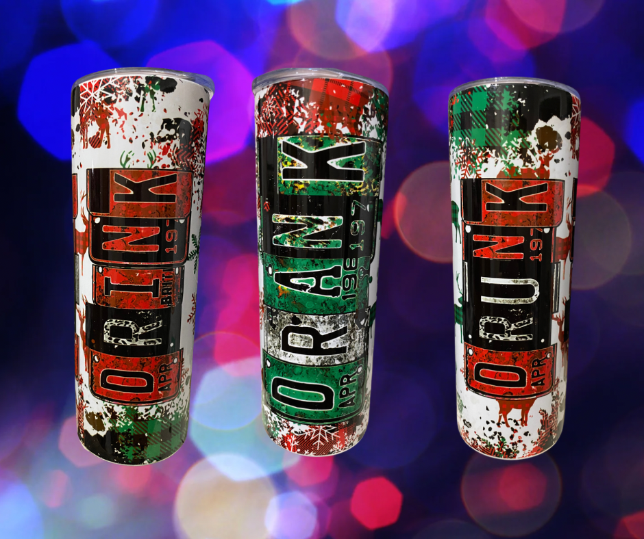 Drink Drank Drunk Tumbler 20oz.