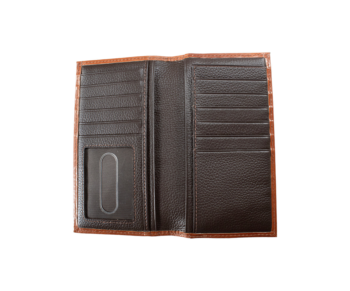Nocona Rodeo Wallet Longhorn & Flowers