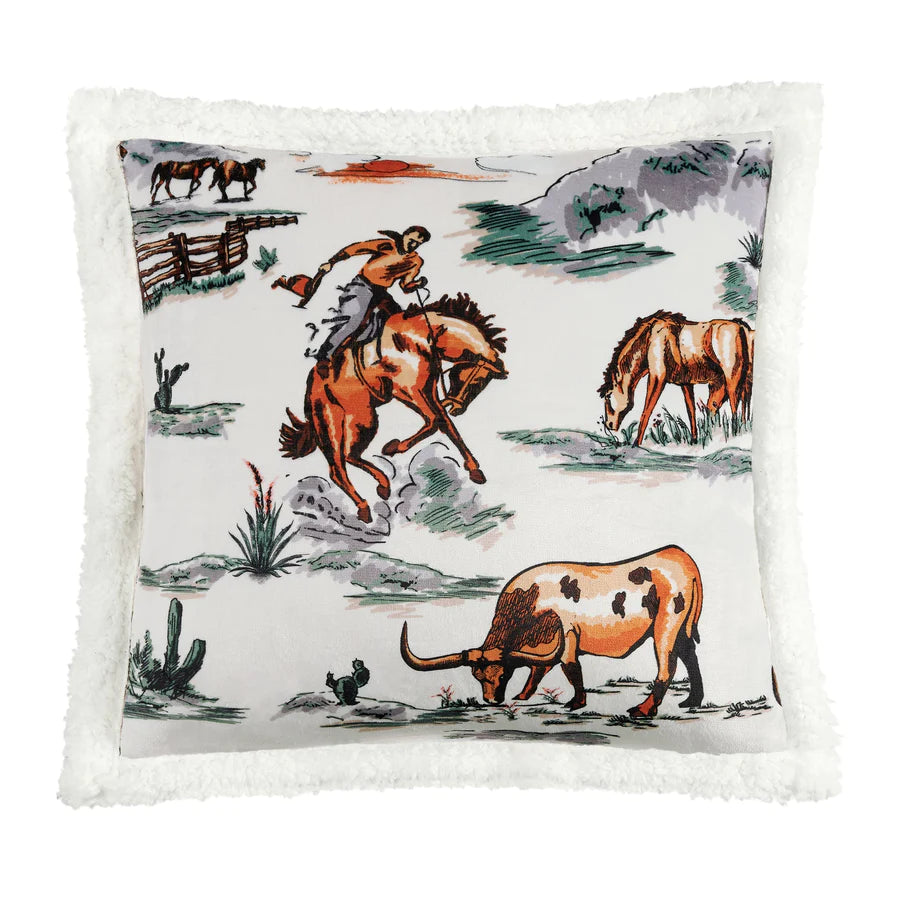 Ranchlife Sherpa Pillow