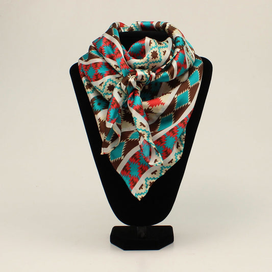 #0908933 Bright Aztec Print Wild Rag