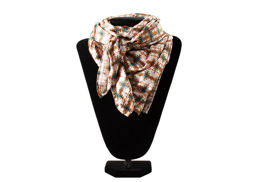 Wild Rag Aztec Print Multi Color