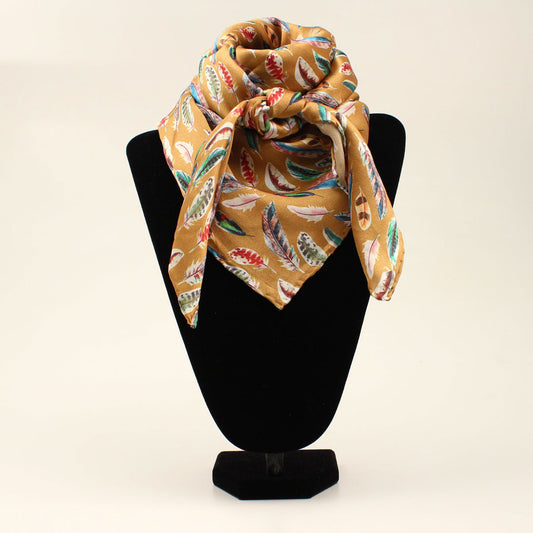 #0905435 Gold Feather Wild Rag