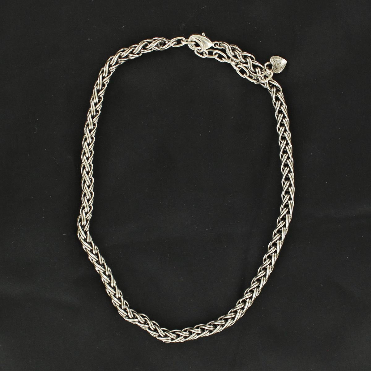 Genuine Silver Tone Strand Necklace