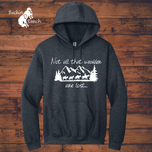 Not All that Wander Unisex Hoodie