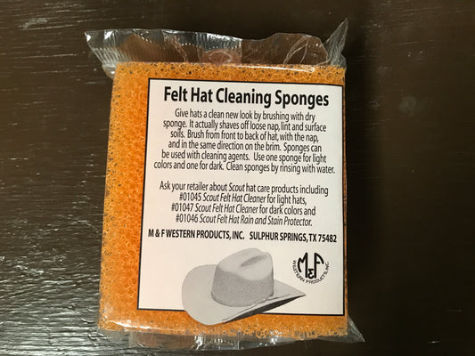 Felt Hat Cleaning Sponge