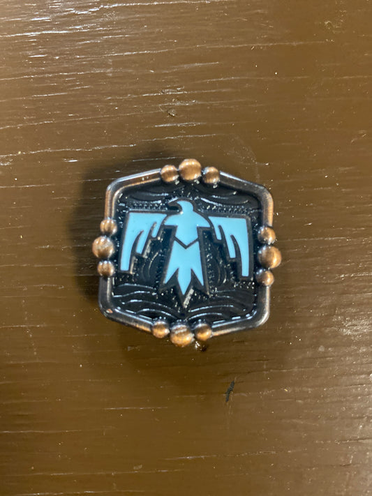 Turquoise Thunderbird Concho
