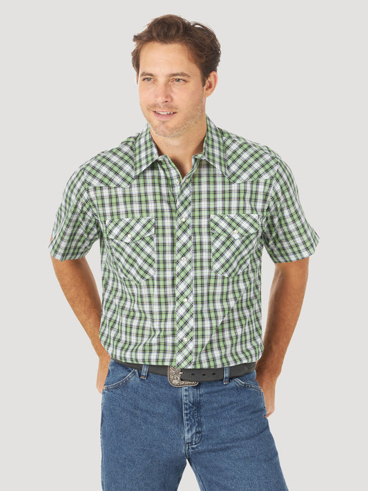 Mens Western S/S Snap Shirt Asst
