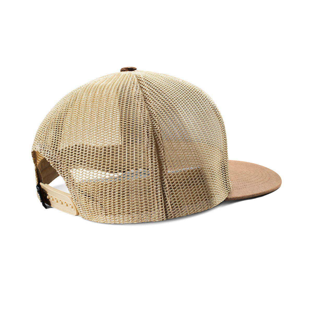 Ariat Mens Cap  Brown  5 Panel Tan Patch with Desert Wasteland Scene