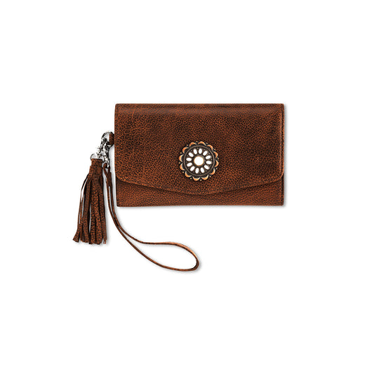 Betsy Style Ariat Wallet Brown