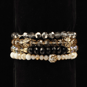 Blazin Roxx Multicolor Beaded Bracelets