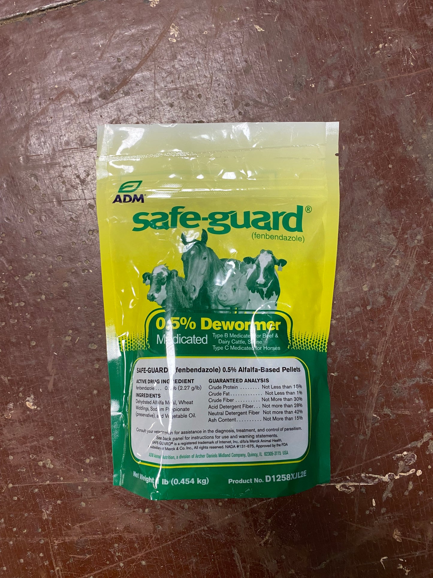 1# Safeguard .5% Wormer