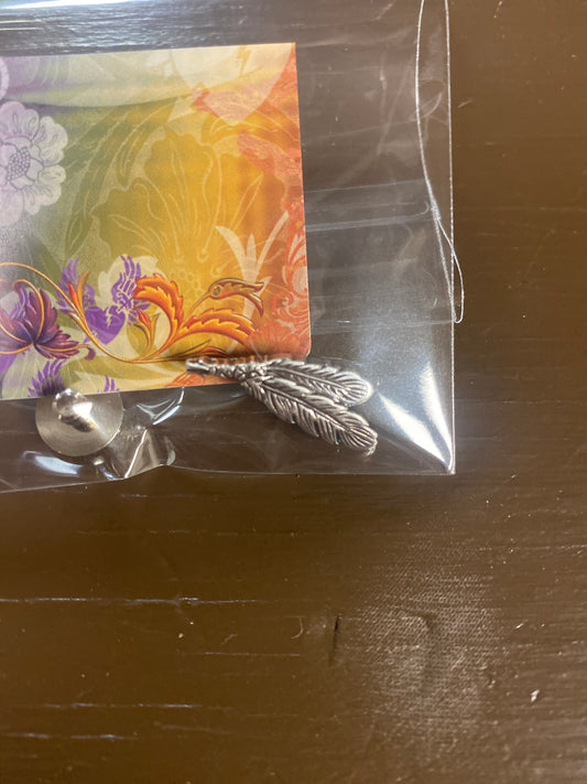 1" Two Feather Concho