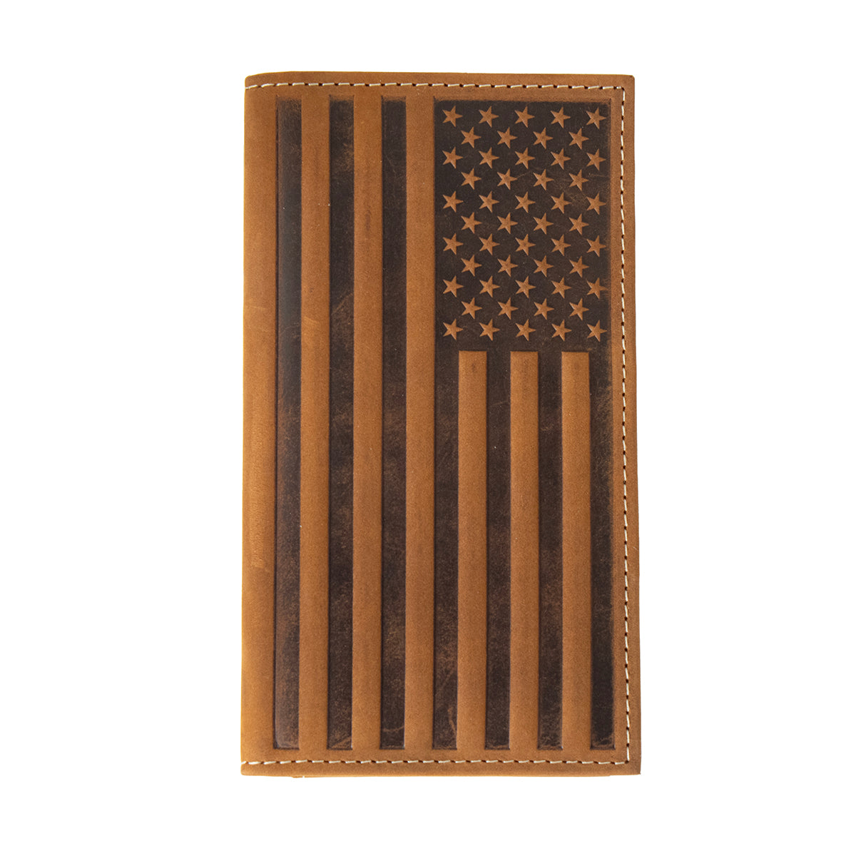 Nocona Rodeo Wallet w/ Embossed Flag