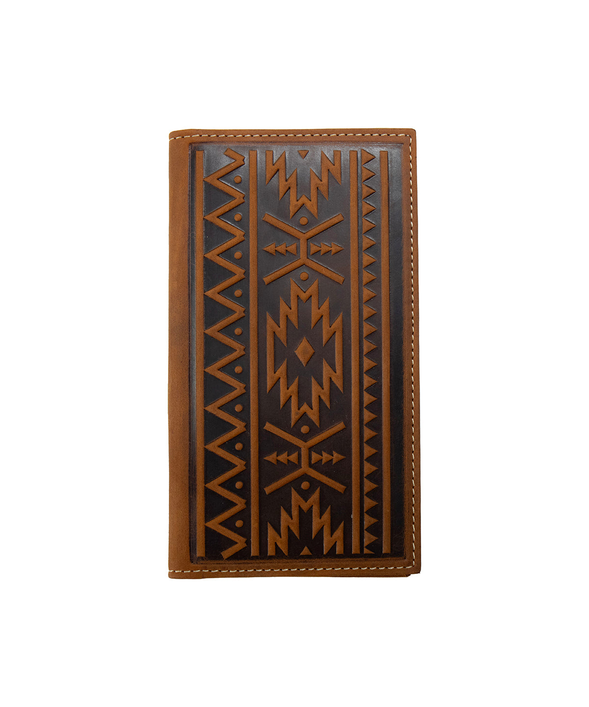 Nocona Rodeo Wallet Southwest Embossed Pattern