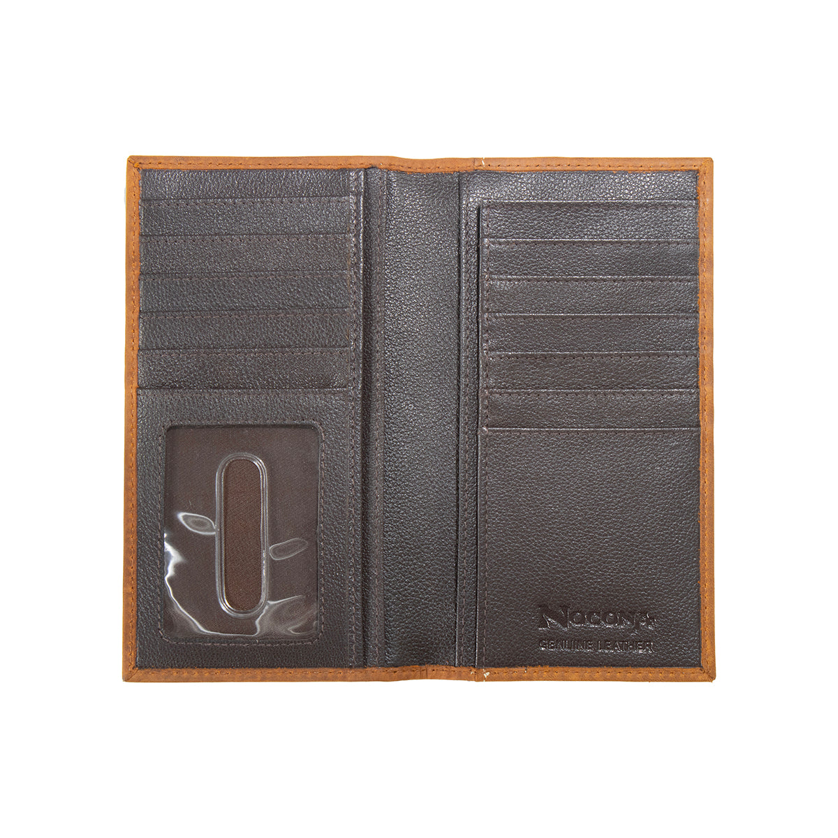Nocona Rodeo Wallet Southwest Embossed Pattern