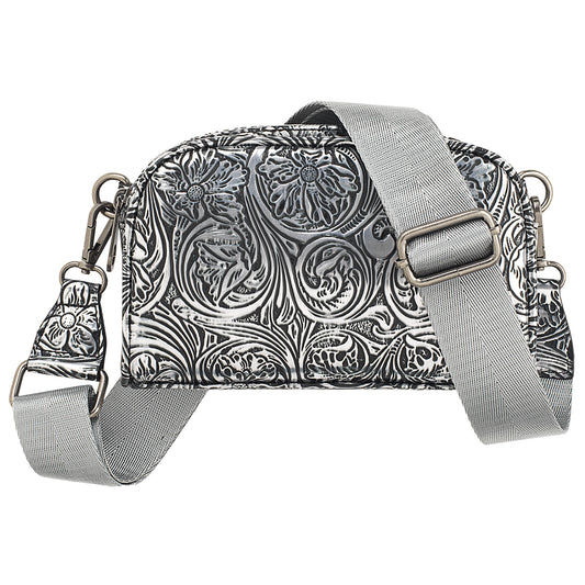 Nocona Ava Belt Bag Blk/Silver