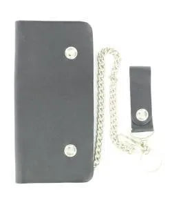 Trucker Wallet Snap Closure & Removable Chain