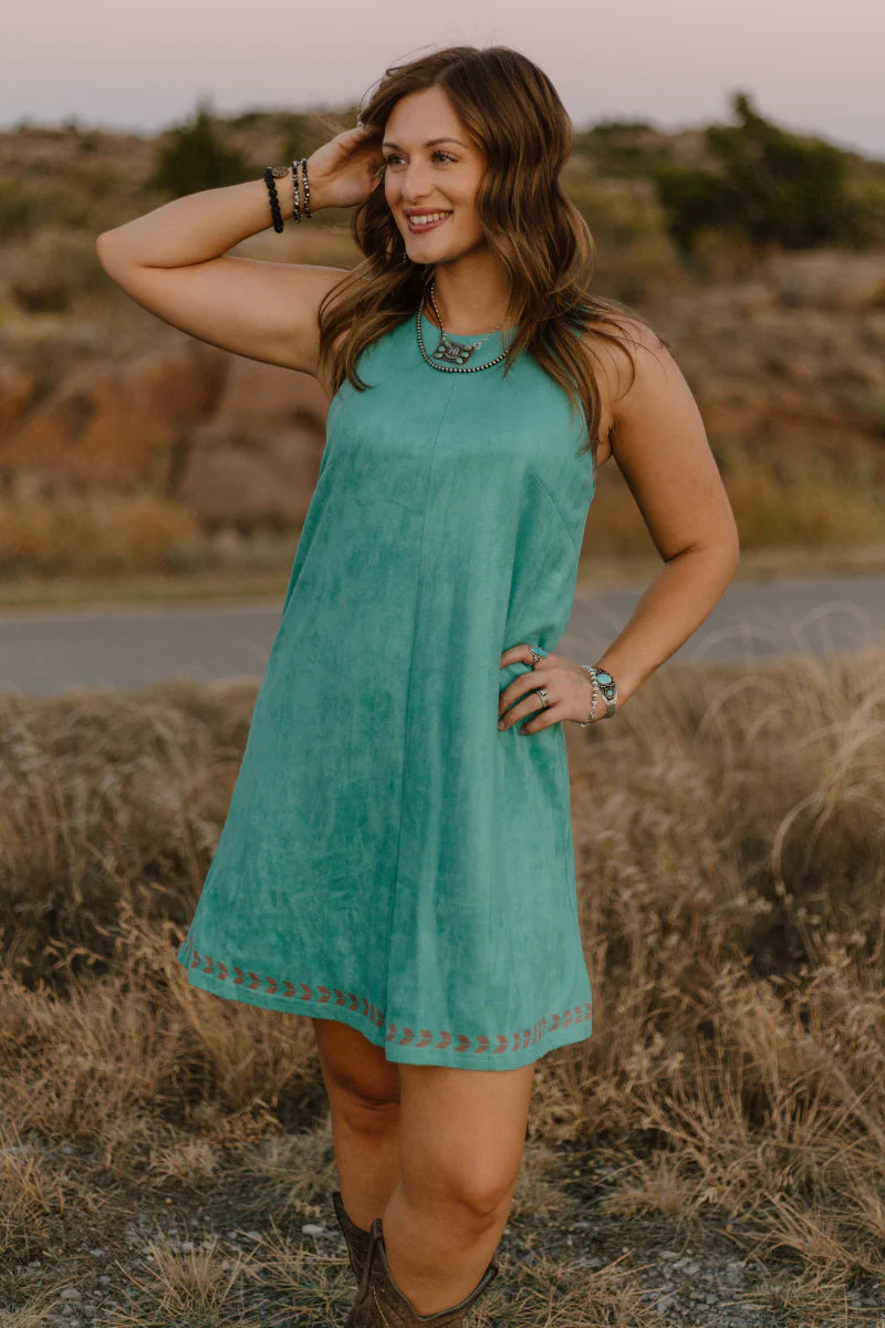Turquoise Trails Dress – Buckin D Ranch