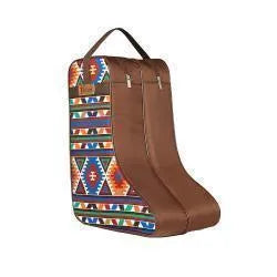 Twister Boot Bag Multi Color Southwest Pattern