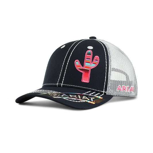 Ladies Ariat Offset Serape Cactus Cap