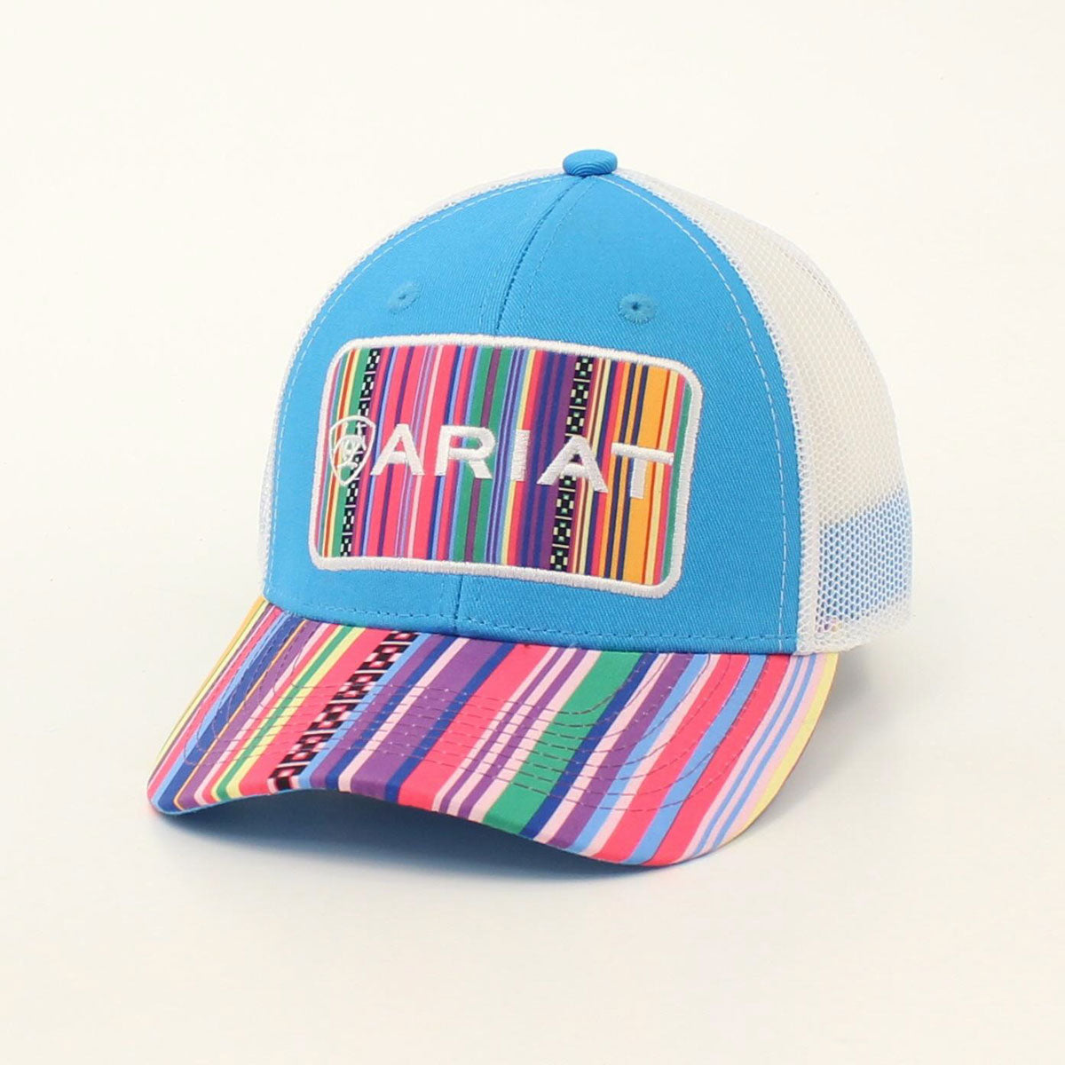 Ladies Ariat Lg Patch Multi Color Cap