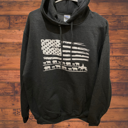 Cattle Flag Sweatshirt